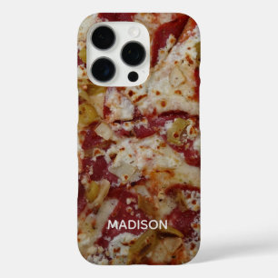 Aangepaste naam Pizza Rustica telefoonhoesjes iPhone 16 Pro Hoesje