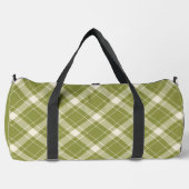 Aangepaste naam Plaid Pattern Plunjezak (Voorkant)