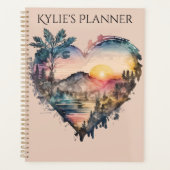 Aangepaste naam Planner, Gepersonaliseerd Planner (Voorkant)