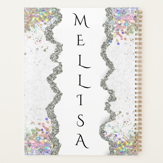 Aangepaste naam Planner, Gepersonaliseerde Planner (Achterkant)