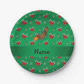 Aangepaste naam platypus snowbogen papieren bordje (Voorkant)