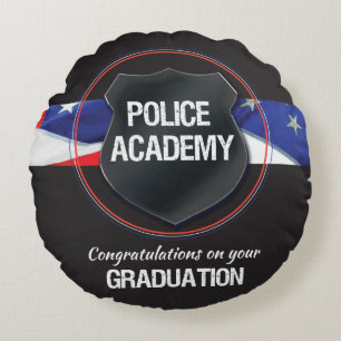 Aangepaste naam, Politieacademie afstuderen Rond Kussen