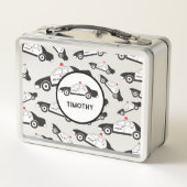 Aangepaste naam politiewagen (Achterkant)