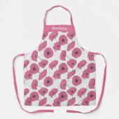Aangepaste naam Poppy Flower schorten (Voorkant)