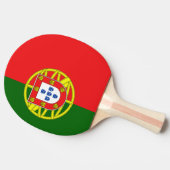 Aangepaste naam Portugese vlag Tafeltennisbatje (Zijkant)