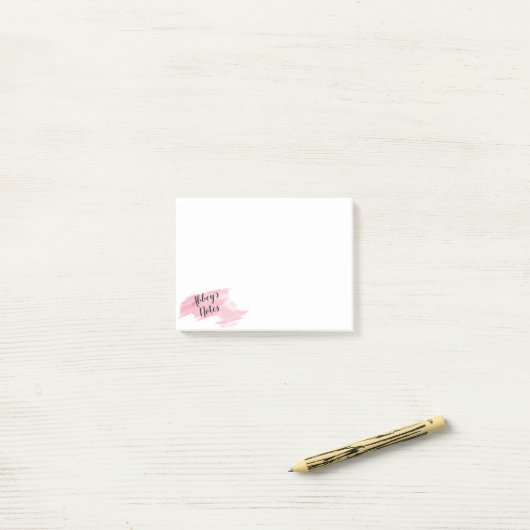 Aangepaste naam post-it® notes (Op bureau)