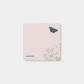 Aangepaste naam: prachtige Morpho Butterfly Wildbl Post-it® Notes (Voorkant)