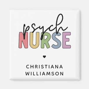 Aangepaste naam Psych Nurse Psychiatrische verpl Magneet