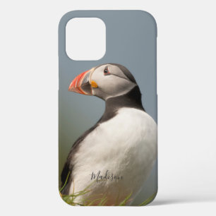 Aangepaste naam Puffin-telefoongesprekken iPhone 12 Hoesje