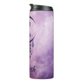 Aangepaste naam Ram Zodiac teken Thermosbeker (Geroteerd rechts)