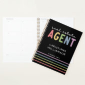 Aangepaste naam Real Estate Agent | Realtor Gifts Planner (Display)