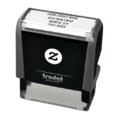 Aangepaste naam Retouradres Zelfinkend stempel (Product)
