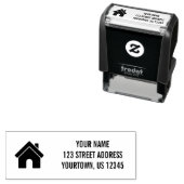 Aangepaste naam retouradres  zelfinktende stempel (In situ)