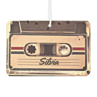 Aangepaste naam Retro-audiocassette Luchtverfrisser
