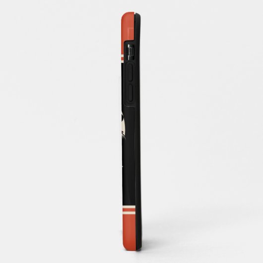 Aangepaste NAAM Retro Gaspomp motorfiets Case-Mate iPhone Case (Achterkant/links)