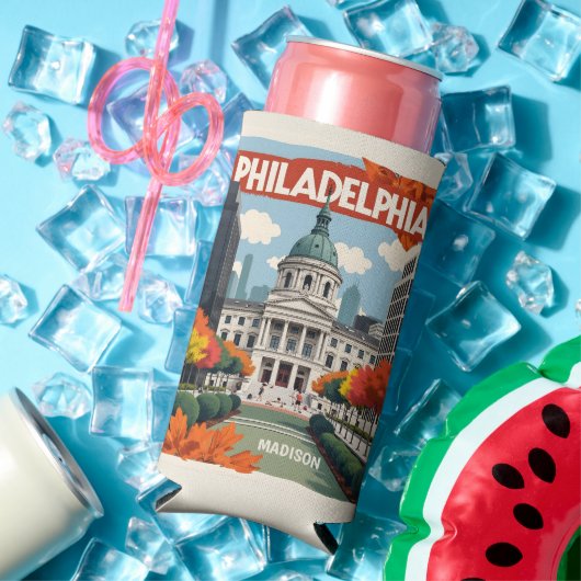 Aangepaste naam Retro Philadelphia (Insitu Zomer)