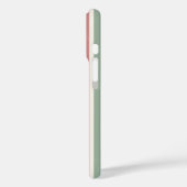 Aangepaste naam Retro Stripes Patroon Case-Mate iPhone Case (Achterkant / Links)