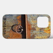 Aangepaste naam robuuste deur Case-Mate iPhone case (Achterkant (horizontaal))