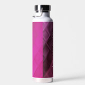 Aangepaste naam roze ombre vormen waterfles (Rechts)