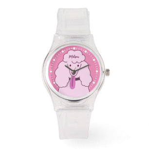 Aangepaste naam Roze Rodle Horloge