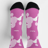 Aangepaste naam Roze Rodle Sokken (Top)