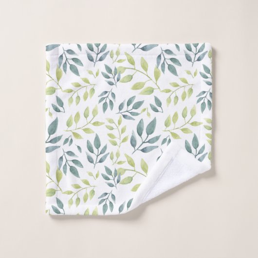 Aangepaste naam safari dieren kleurrijke handdoeks bad handdoek (Wasdoekje)