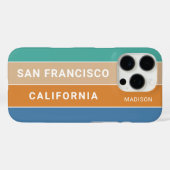 Aangepaste naam San Francisco / JOUW TEKST Case-Mate iPhone Case (Achterkant (horizontaal))
