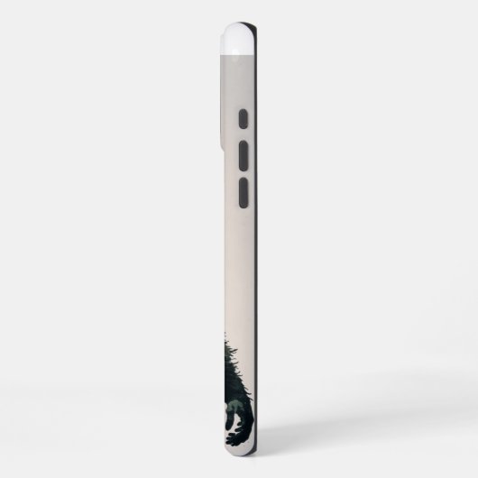 Aangepaste naam Sasquatch Big Foot Legend iPhone Hoesje (Linkerkant)