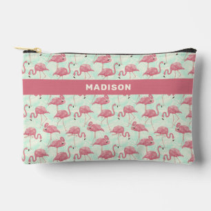 Aangepaste naam Schattige Flamingo patroon Etui