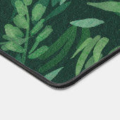 Aangepaste Naam Schattige Groene Botanische Kantoo Bureaumat (Hoek)