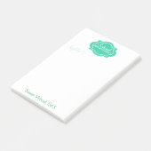 Aangepaste naam schoolpsycholoog Memo Note Pad (Schuin)