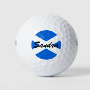 Aangepaste naam Schotse vlag Golfballen
