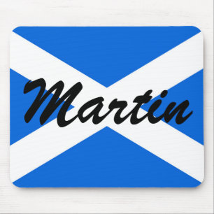 Aangepaste naam Scottish Flag mpcn Muismat