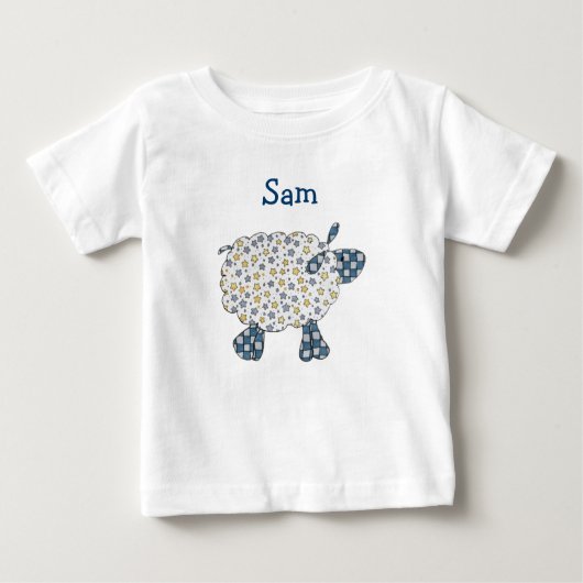 Aangepaste naam Sheep T-Shirt (Voorkant)