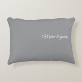 Aangepaste naam Sierkussen – geometrische verloop Accent Kussen (Voorkant)