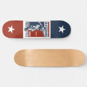 Aangepaste naam Skateboarder Skateboard (Horizontaal)