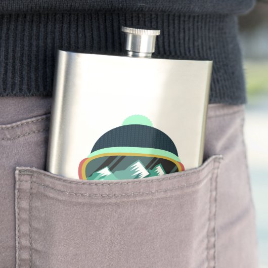 Aangepaste naam Ski Mask fles Flacon (Voorbeeld)