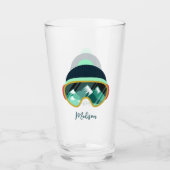 Aangepaste naam Ski Mask Glas (Voorkant)