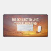 Aangepaste naam Sky Quote Bureaumat (Keyboard & Muis)