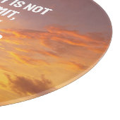 Aangepaste naam Sky Quote Snijplank (Hoek)