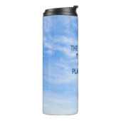Aangepaste naam Sky Quote Thermosbeker (Gedraaid links)