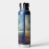 Aangepaste naam Sky Quote Waterfles (Links)