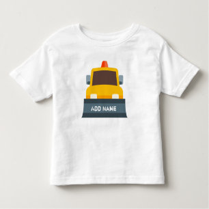 Aangepaste naam sneeuwploeg kinder shirts
