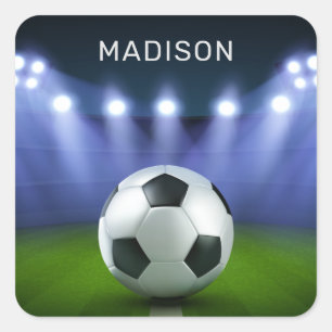 Aangepaste naam Soccer Stadium stickers