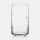 Aangepaste naam Social Club Lemon Cocktail Blikvorm Glas (Links)