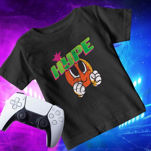 Aangepaste naam Social op Terug Hype Streamer Game Kinder Shirts