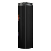 Aangepaste naam spookhoudende bezem en koffie thermosbeker (Achterkant)