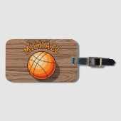 Aangepaste Naam Sport Reis Label Bagagelabel (Voorkant (horizontaal))