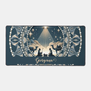 Aangepaste naam Star of Wonder Nativity Dot Mandal Bureaumat