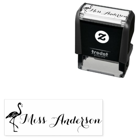 Aangepaste naam stempel, leraar stempel (In situ)